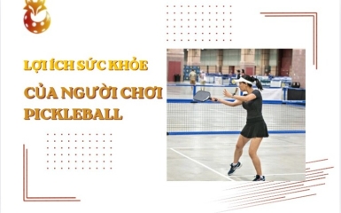 Lợi ích sức khỏe của việc chơi Pickleball: Không chỉ là niềm vui!