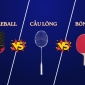 Pickleball vs Cầu lông vs. Bóng bàn: So sánh chi tiết 3 môn thể thao dùng vợt