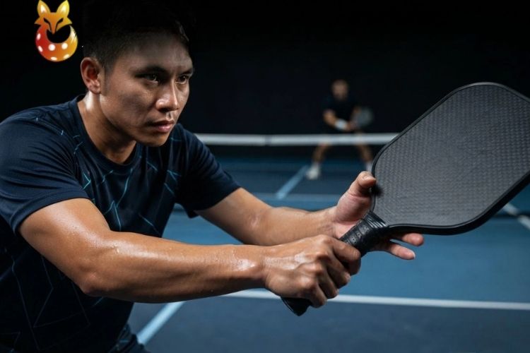 Cán vợt bị xoay hoặc trượt trong tay
