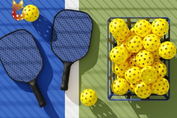 Vợt và bóng pickleball